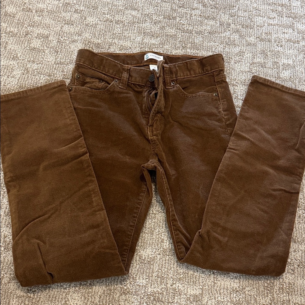 Crewcuts Brown Corduroy Trousers